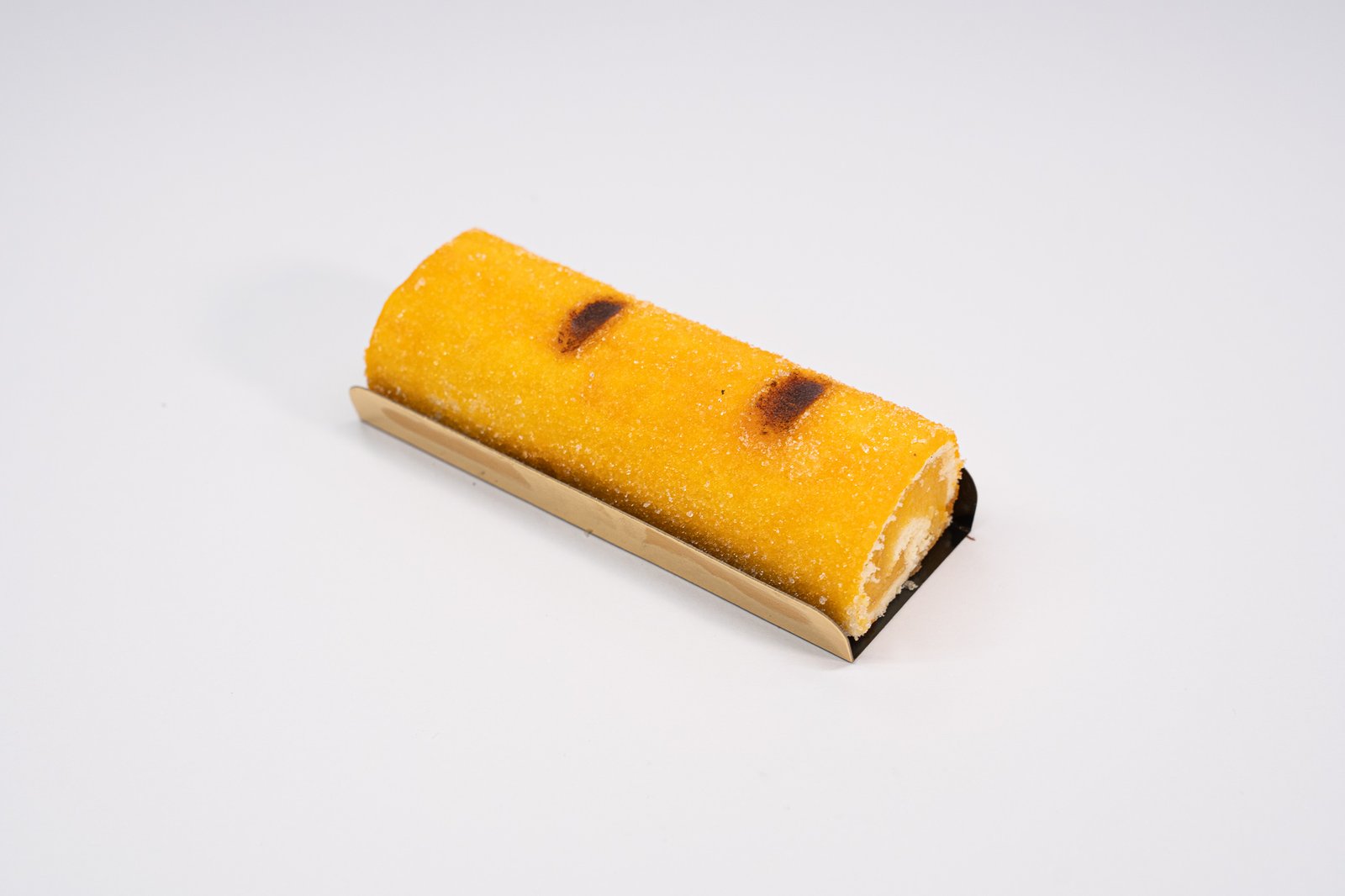 Pastel bracito de yema y cabello de ángel