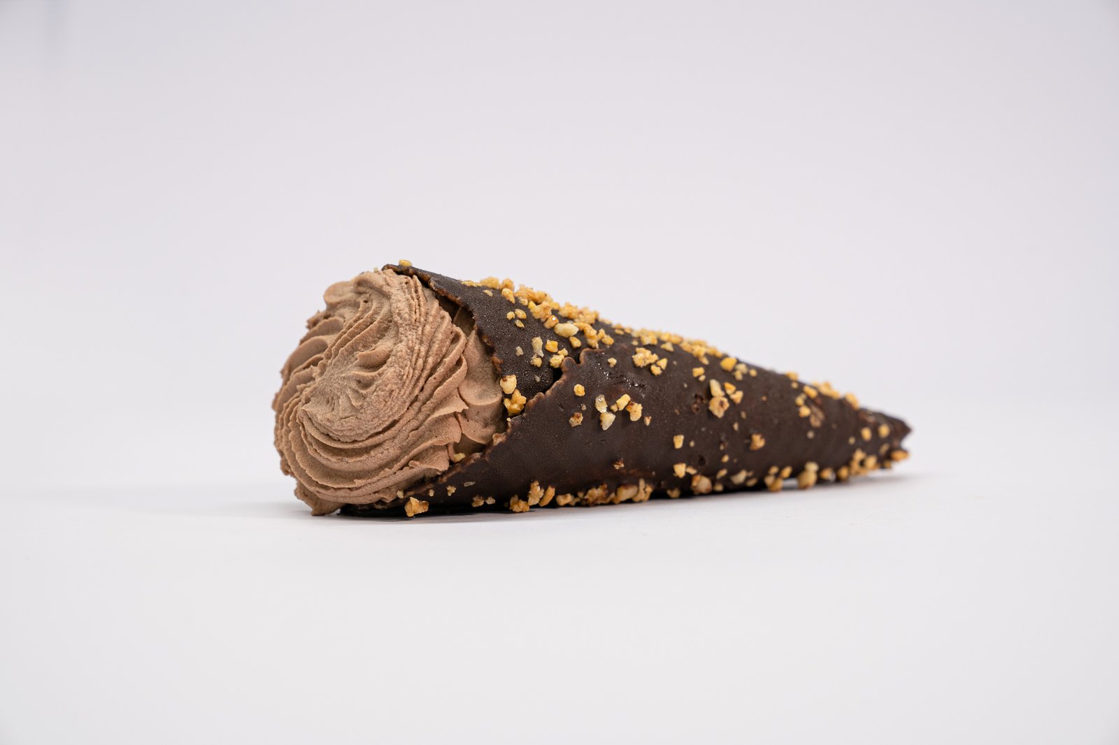 pastel cono de trufa
