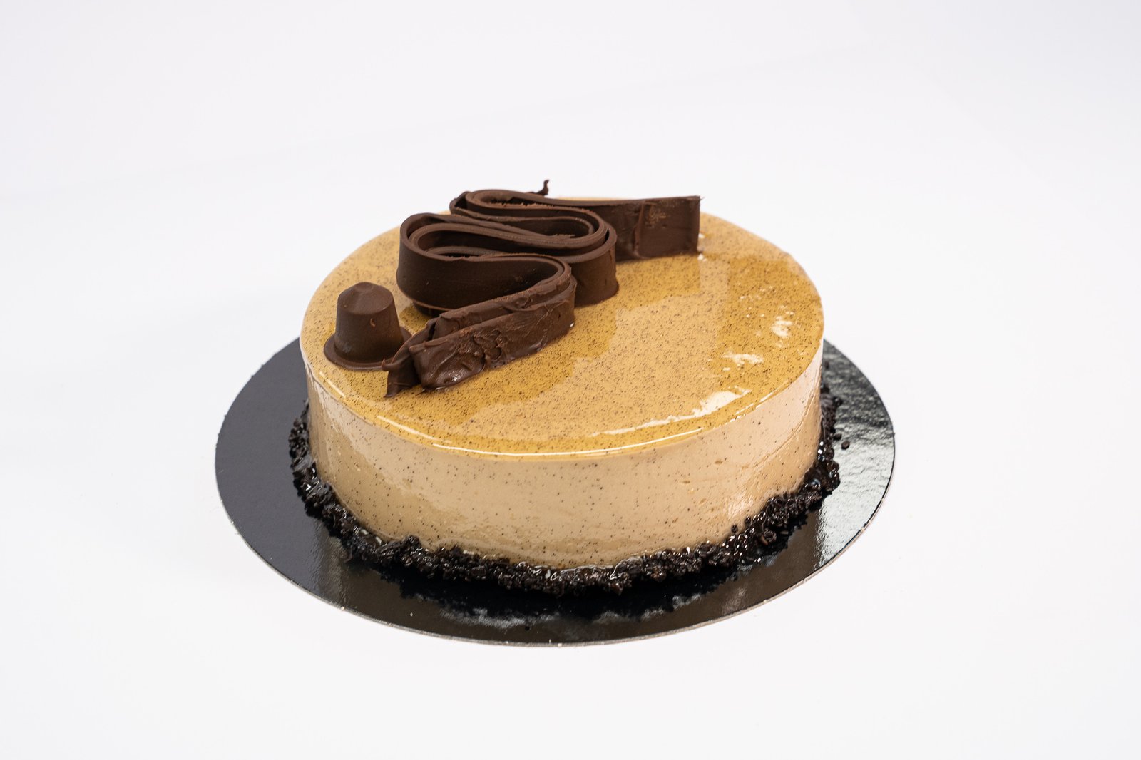 Tarta mousse de café