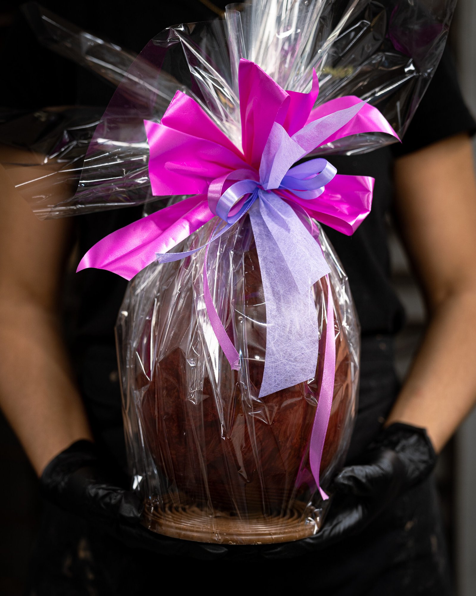 Huevo gigante de chocolate